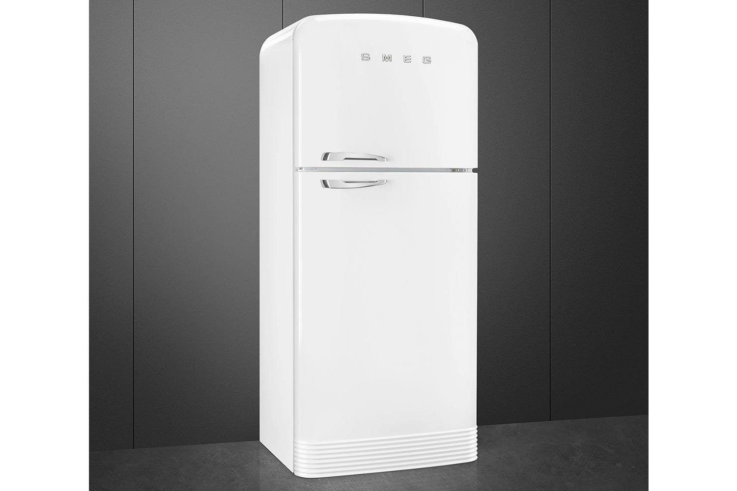 Smeg 50's Style Freestanding Fridge Freezer | FAB50RWH5 | White
