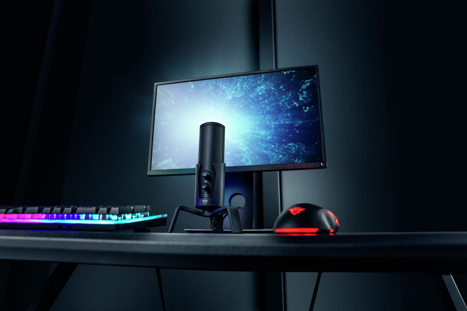 Trust GXT 258 Fyru USB 4-in-1 Streaming Microphone | 23465