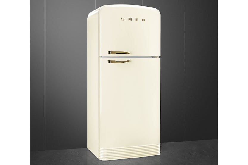 Smeg 50's Style Freestanding Fridge Freezer | FAB50RCR5 | Cream