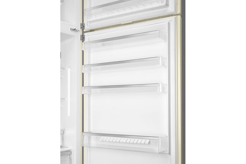 Smeg 50's Style Freestanding Fridge Freezer | FAB50RCR5 | Cream