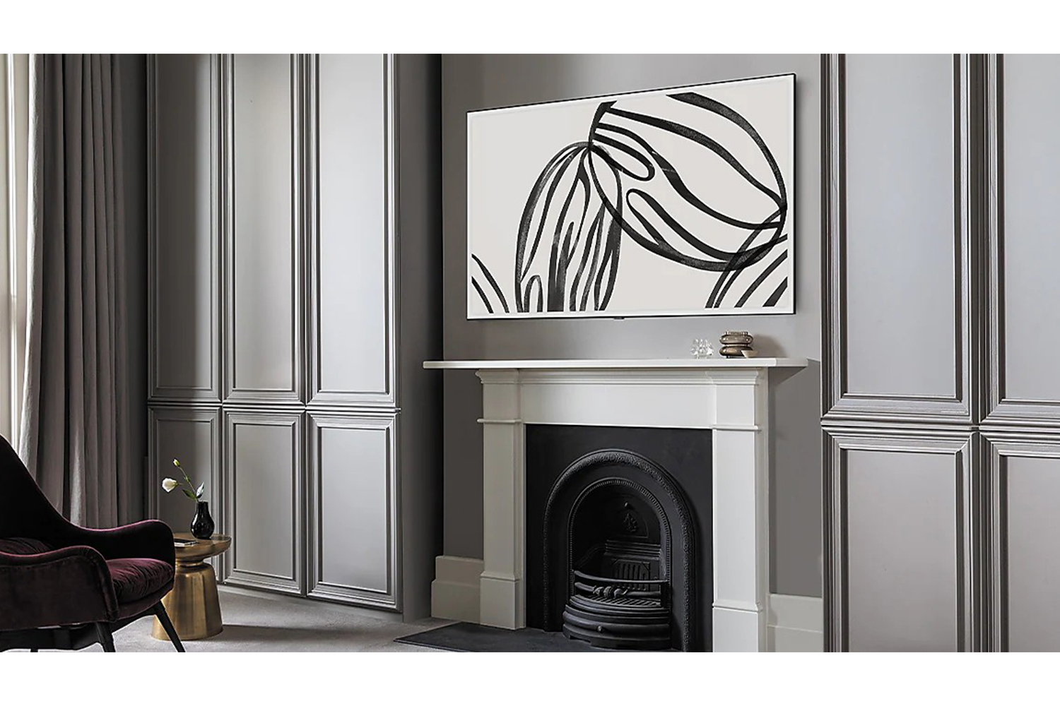 Samsung Slim Fit Wall Mount For 43"- 85" TVs (2021) | WMN-A50EB/XC