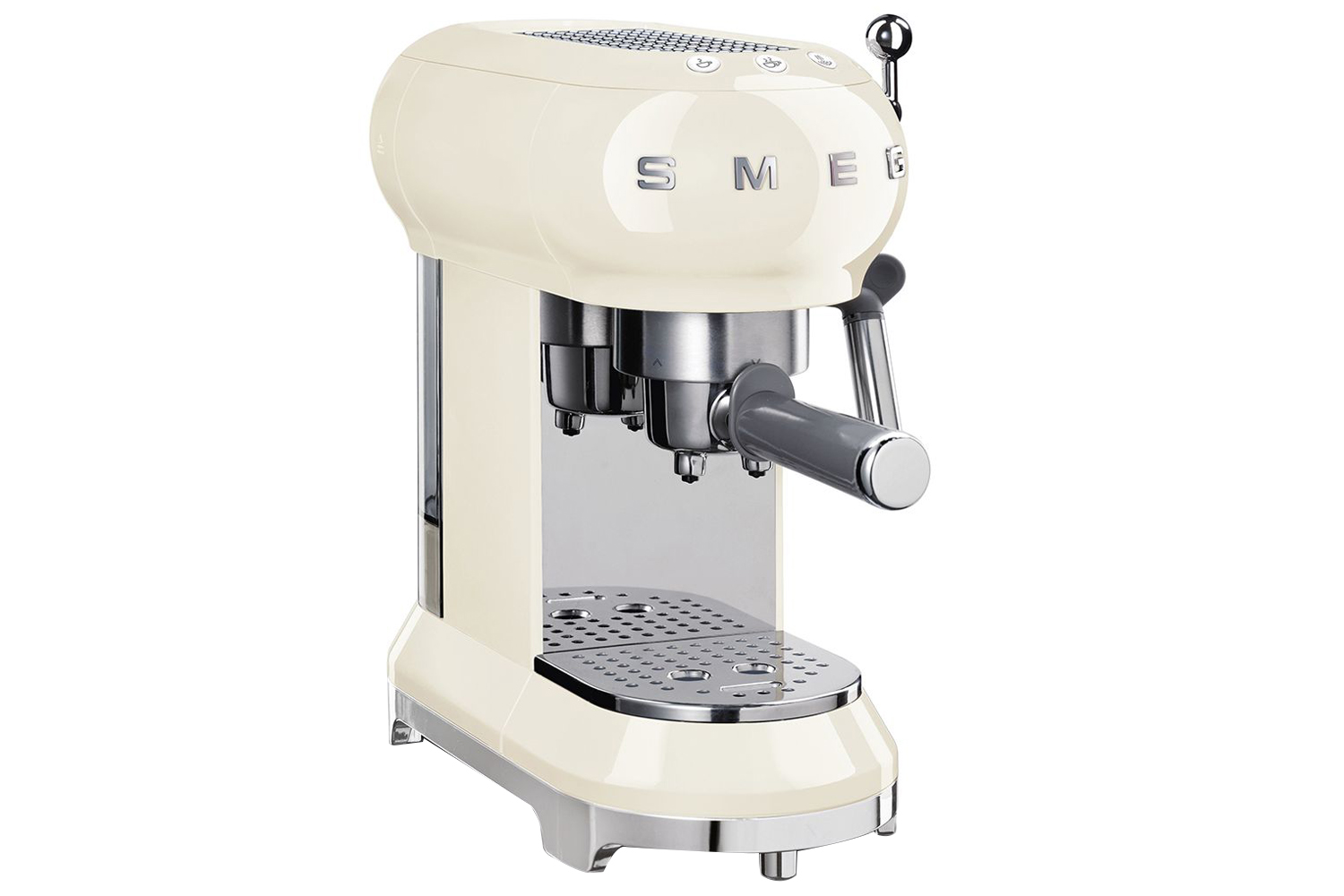 Smeg 50's Retro Style Espresso Coffee Machine ECF01CRUK Cream Ireland