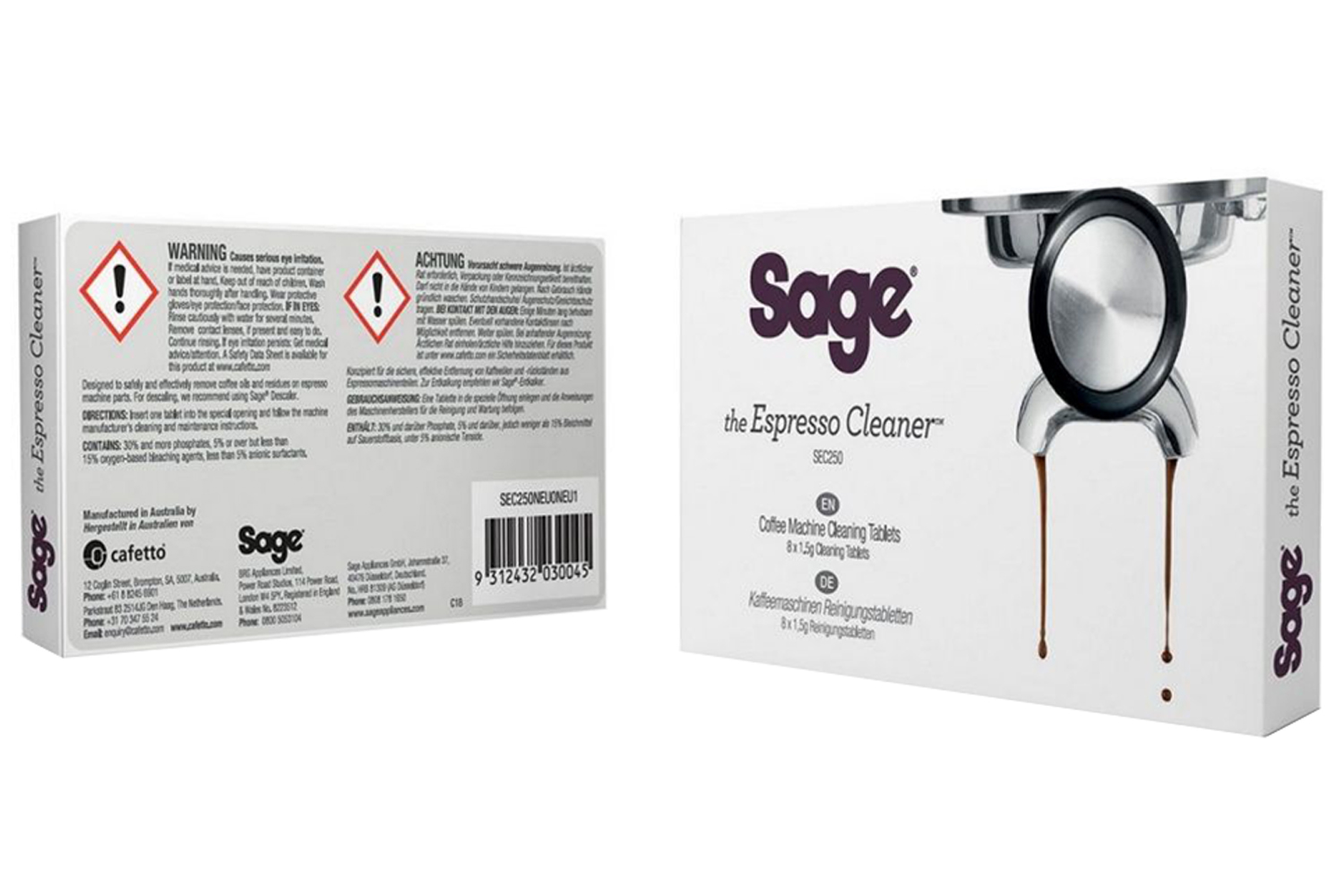 Sage Espresso Machine Cleaning Tablets Pack of 8 Ireland