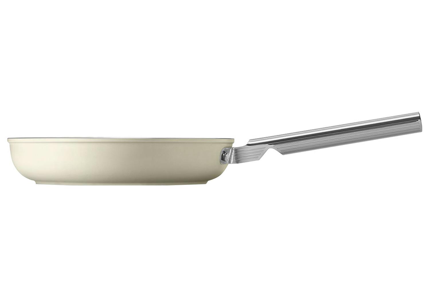 Smeg 50's Style 24cm Frying Pan | CKFF2401CRM | Cream