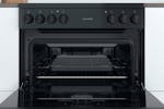 Indesit 60cm Double Oven Electric Cooker | ID67V9KMBUK