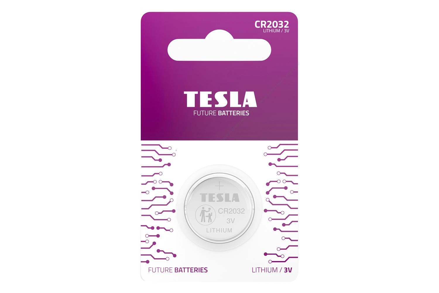 Tesla CR 2032 Lithium Battery | 1 Pc