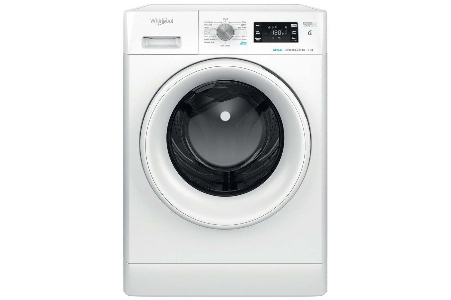Whirlpool 9kg Freestanding Washing Machine FFB9458WVUKN Ireland