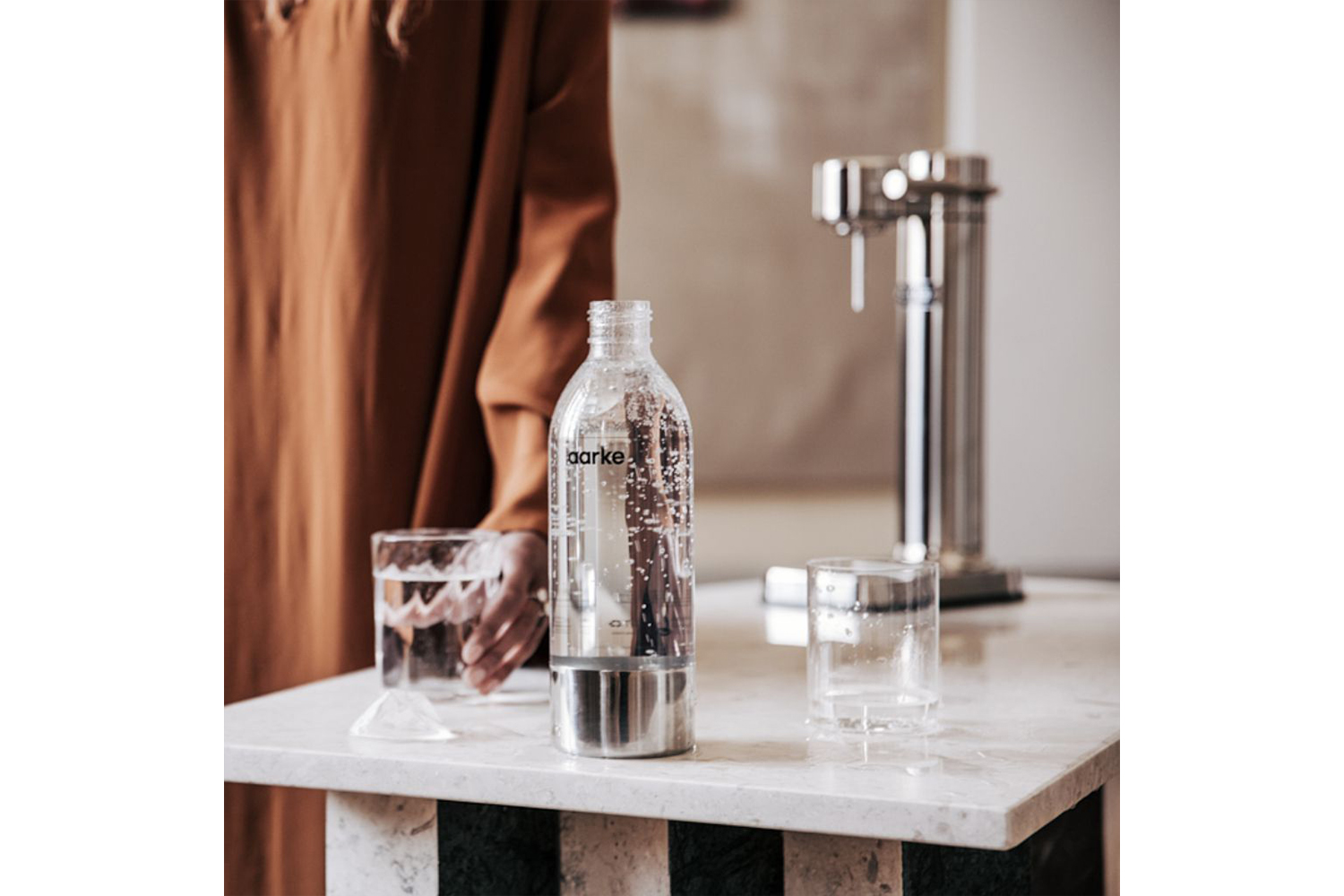 Aarke PET Water Bottle Steel Ireland