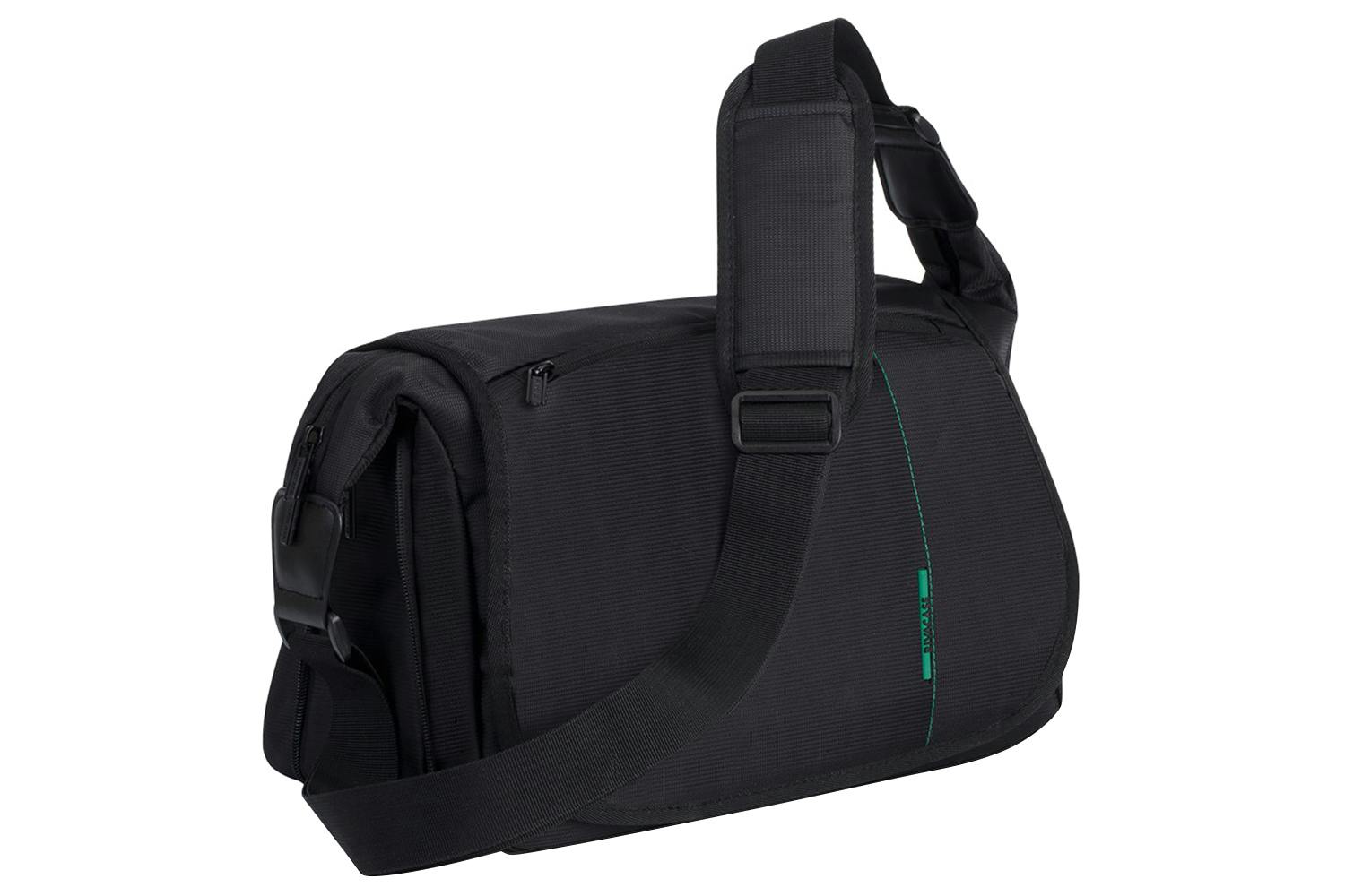 Rivacase Green Mantis DSLR Messenger Bag | Black