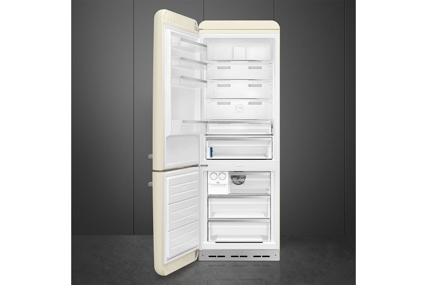 Smeg 50's Style Freestanding Fridge Freezer | FAB38LCR5 | Cream