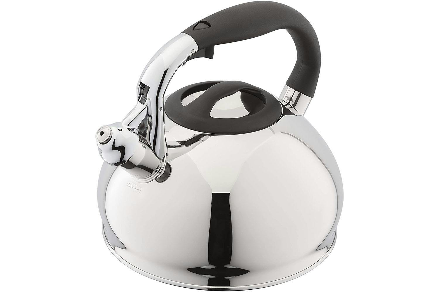 Stainless Steel Whistling Tea Kettle Water Boiler Jug 3L for Boiling Water