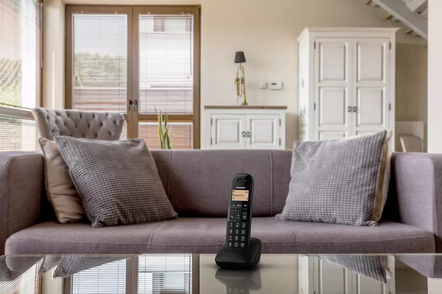 Panasonic KX-TGB613EB Cordless Phone | Trio Pack