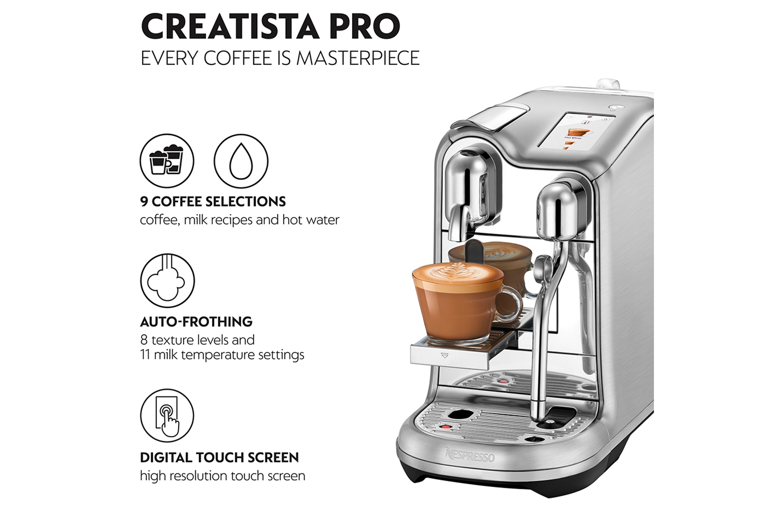 Nespresso Creatista Pro SNE900BSS 