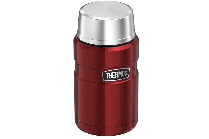 Thermos 710ml Stainless King Food Flask | Red