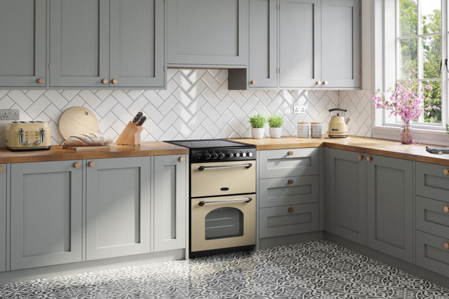 Rangemaster Classic 60cm Induction Cooker | CLA60EIBL/C | Black