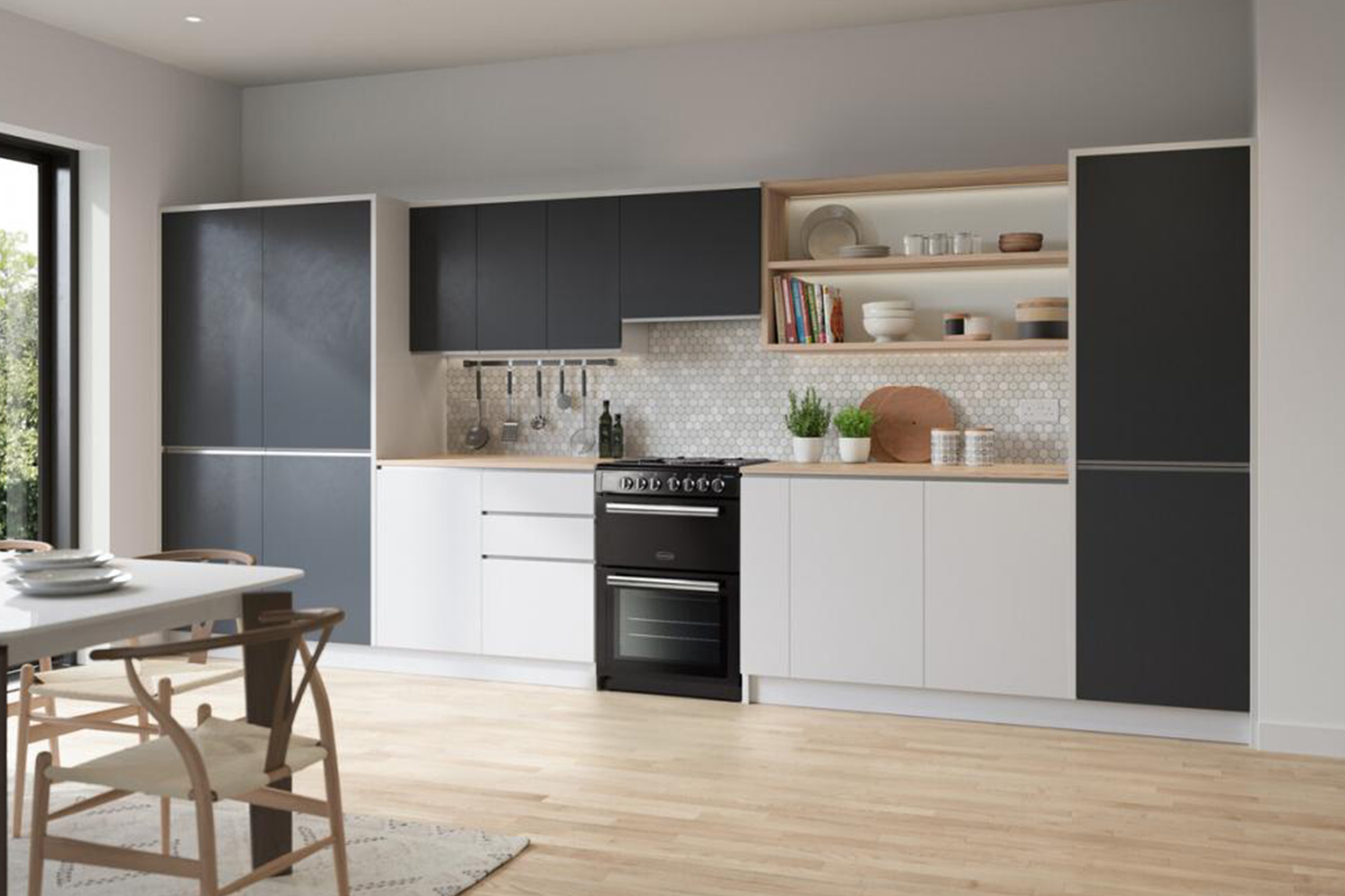 Rangemaster Professional+ 60cm Dual Fuel Cooker | PROPL60DFFSS/C | Stainless Steel