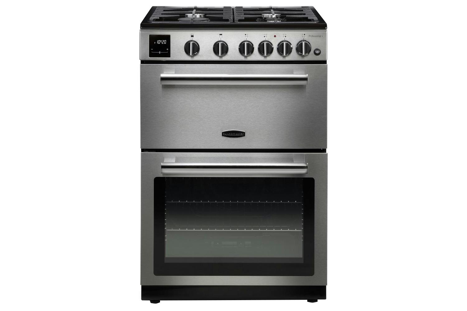 Rangemaster Professional+ 60cm Gas Cooker | PROPL60NGFSS/C | Stainless Steel