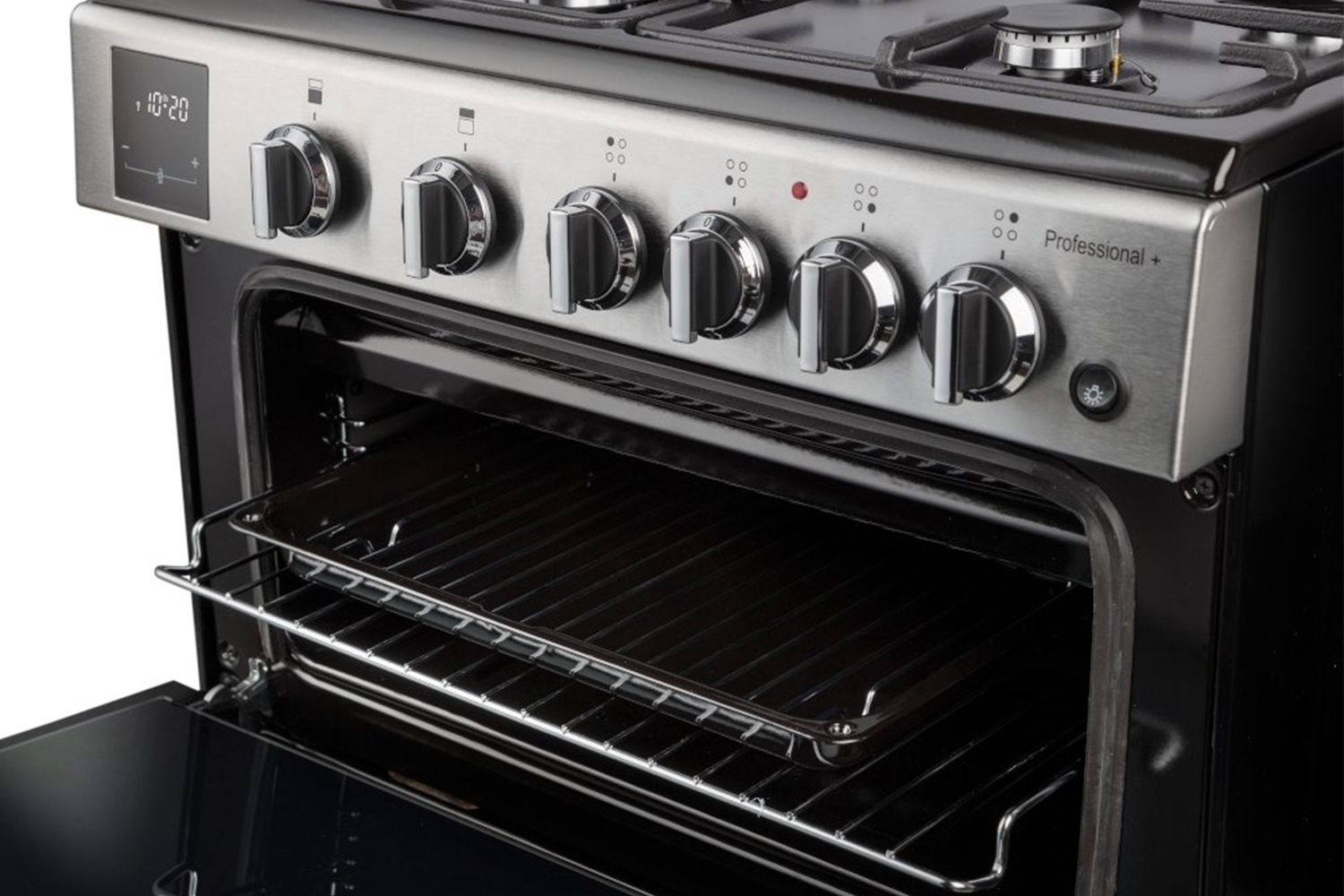 Rangemaster Professional+ 60cm Gas Cooker PROPL60NGFSS/C Stainless
