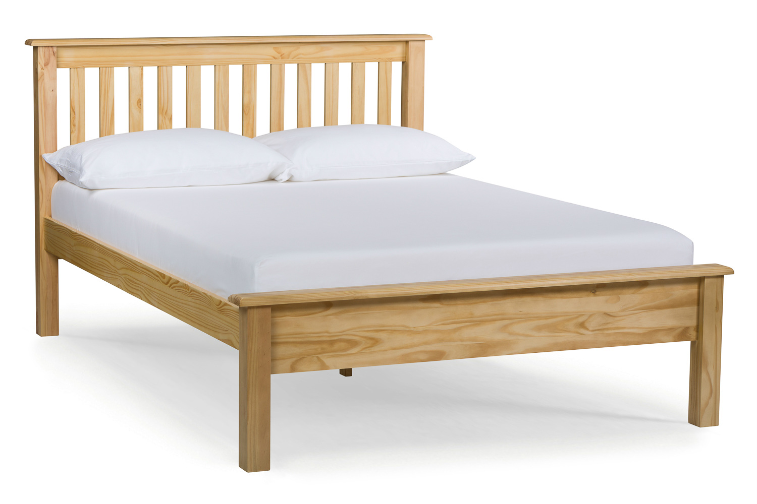 Shaker King Bed Frame 5ft Natural Ireland