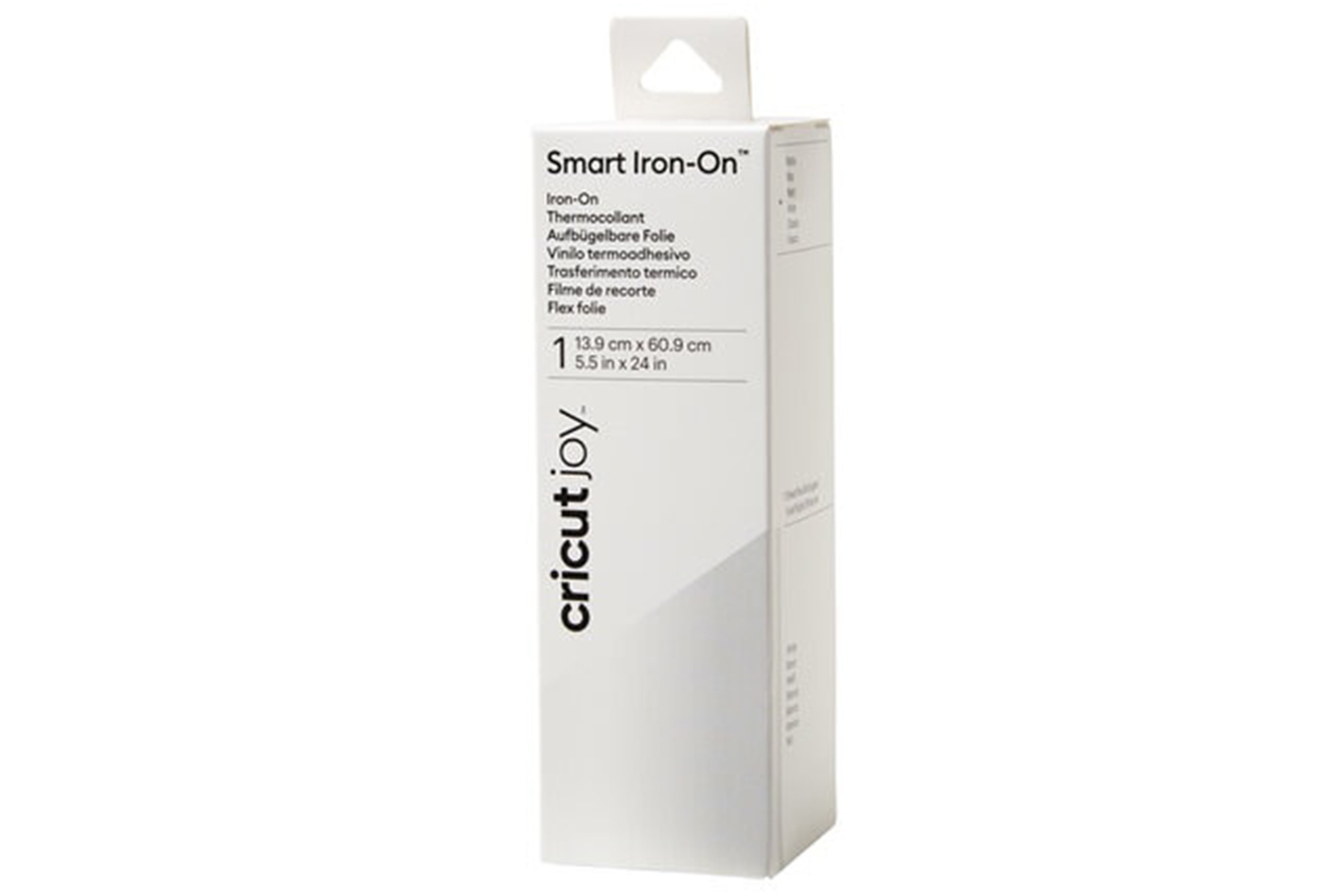 Cricut 5.5" x 24" Joy Smart Iron On Roll | White