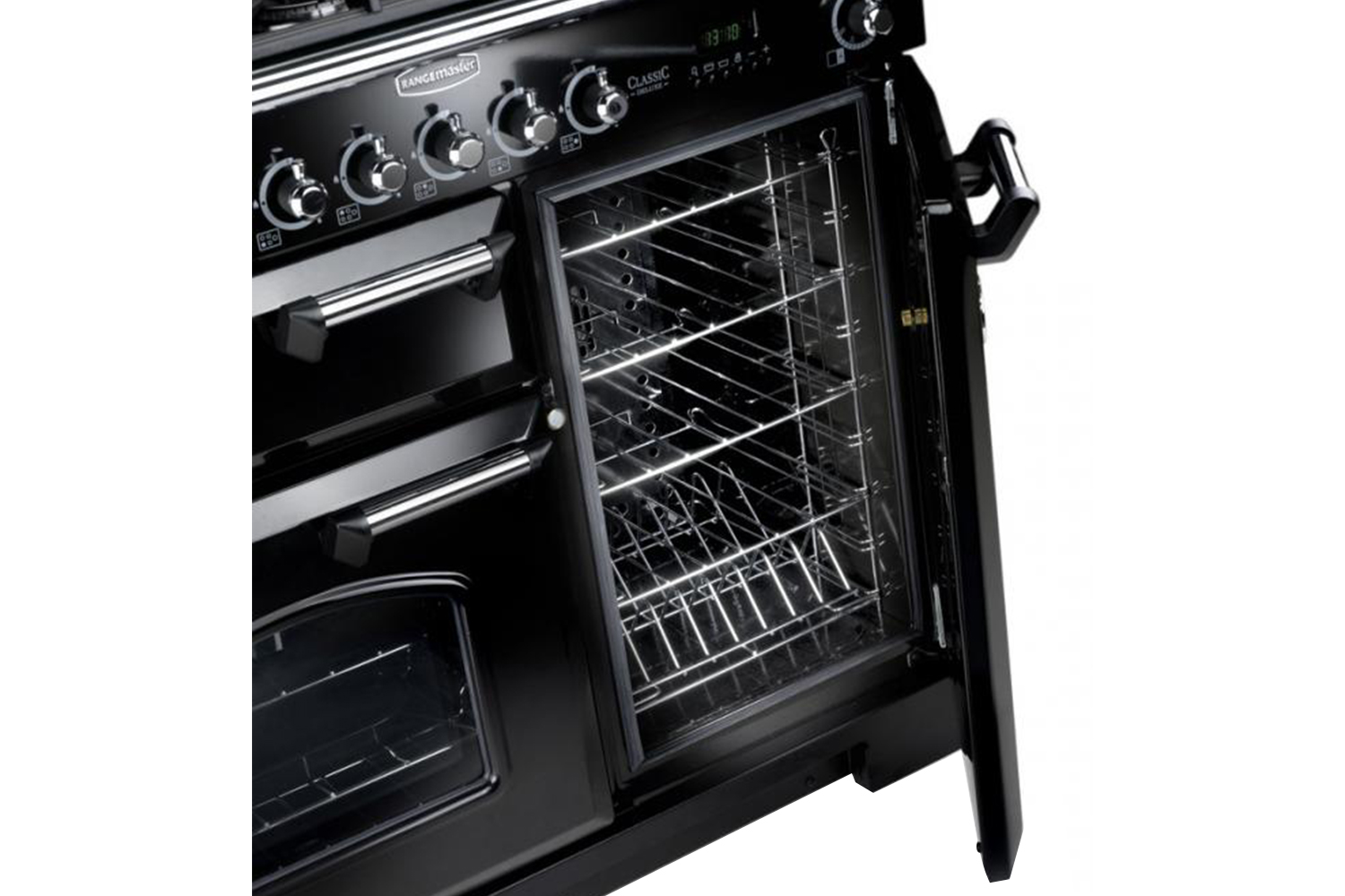 Rangemaster Classic Deluxe 110cm Electric Range Cooker | CDL110ECBL/B ...