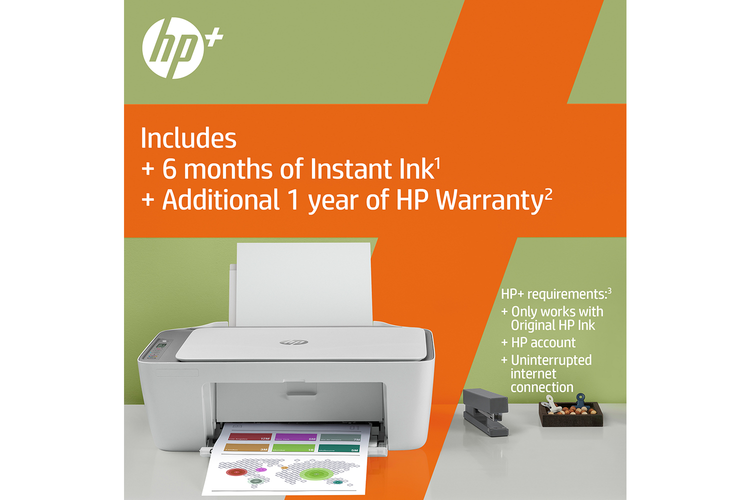 HP DeskJet 2720e All-in-One Wireless Printer Ireland