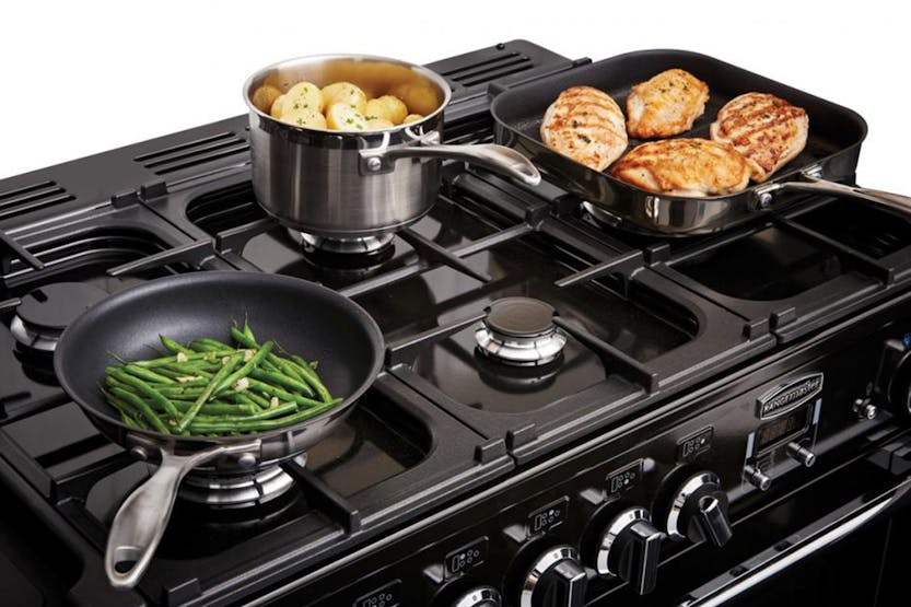 Rangemaster Pro Deluxe 110cm Dual Fuel Range Cooker | PDL110DFFGB/C ...