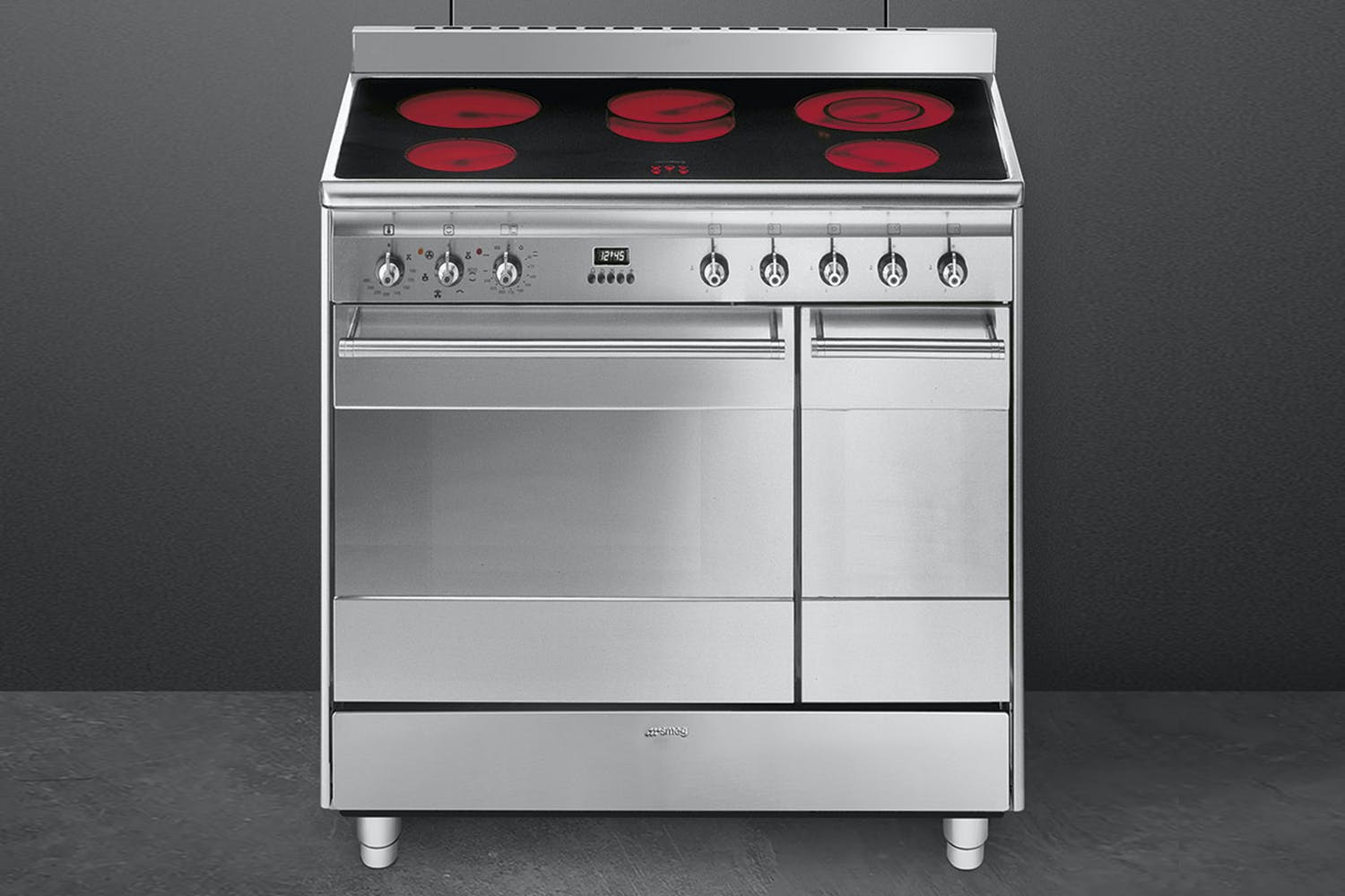 Smeg 90cm Electric Range Cooker | SUK92CMX9 | Stainless Steel