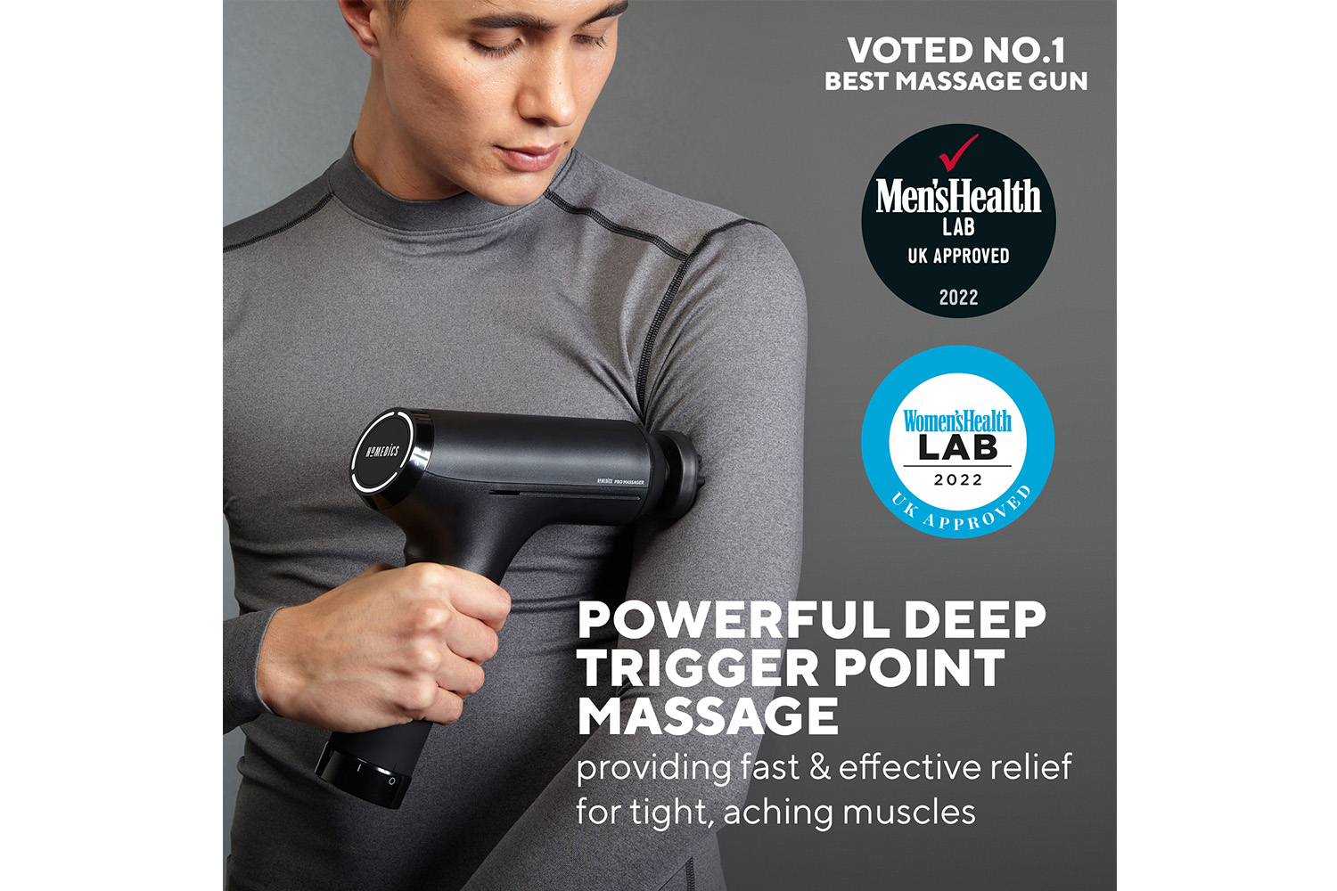 Homedics Pro Physio Massage Gun | PGM-1000-GB