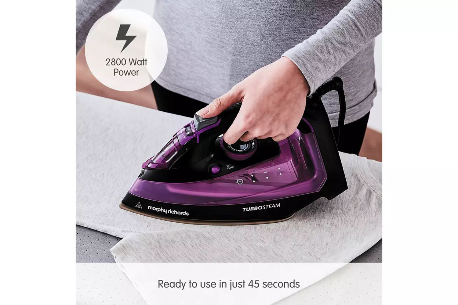 Morphy Richards 2800W Turbosteam Steam Iron | 303140