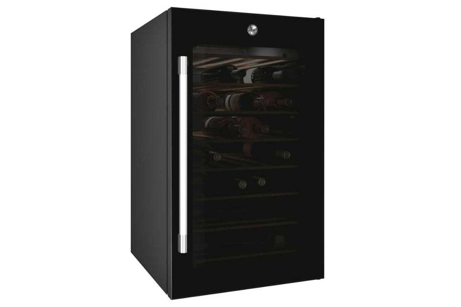 Hoover HWine 500 Freestanding 41 Bottles Wine Cooler HWC150UKW/N