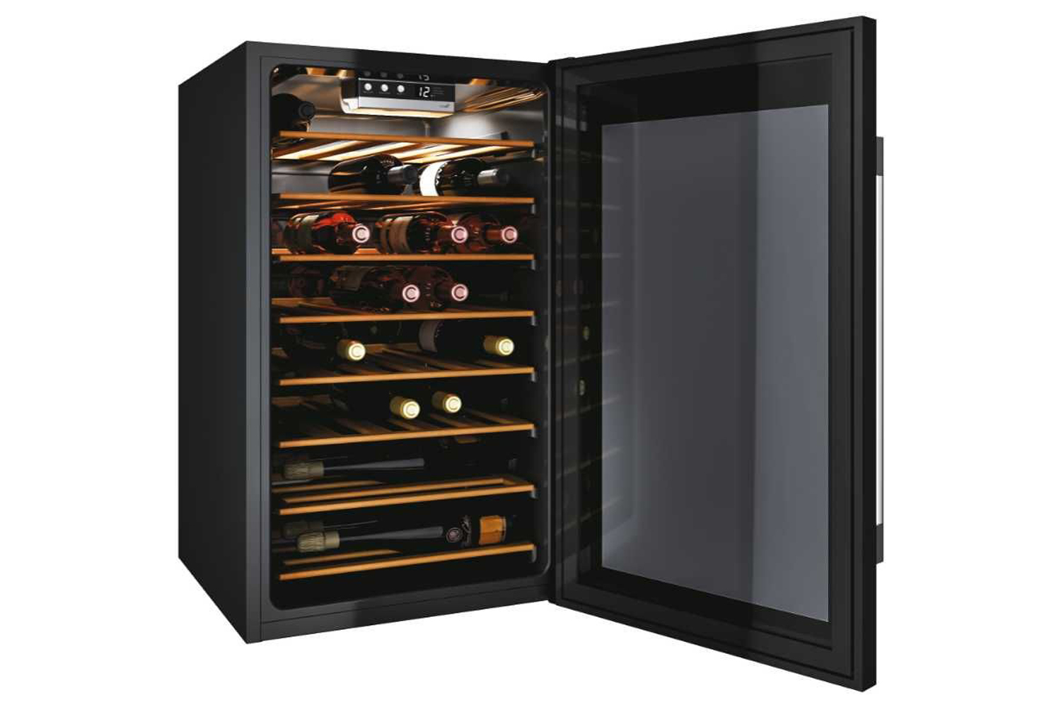 Hoover HWine 500 Freestanding 41 Bottles Wine Cooler HWC150UKW/N