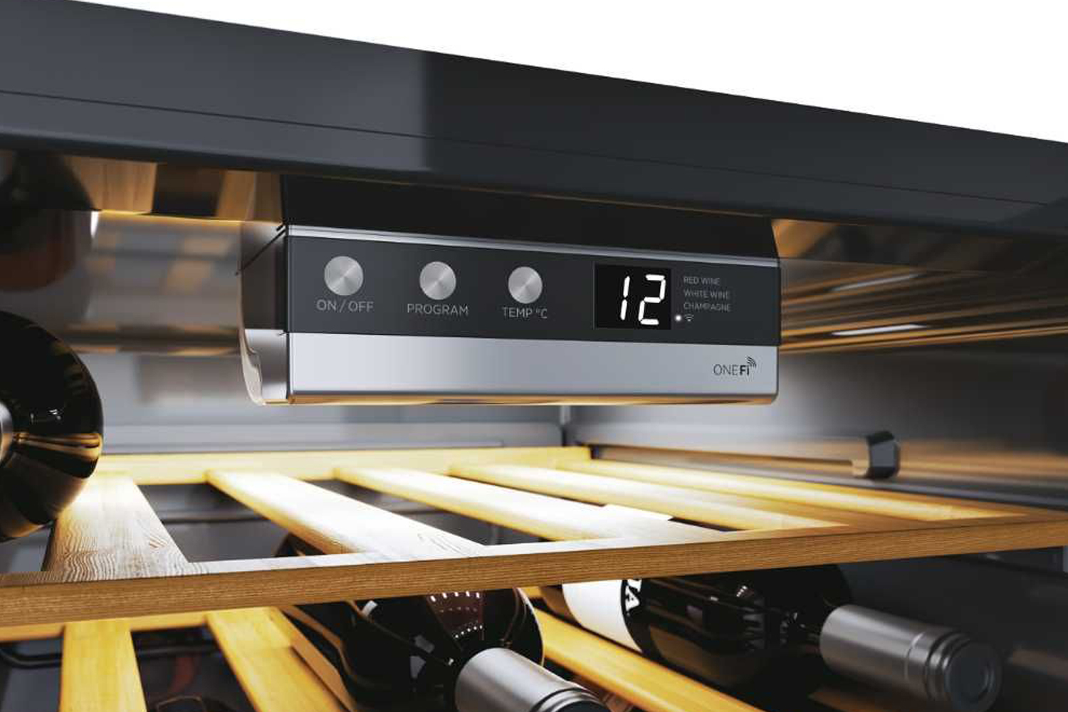 Hoover HWine 500 Freestanding 41 Bottles Wine Cooler HWC150UKW/N