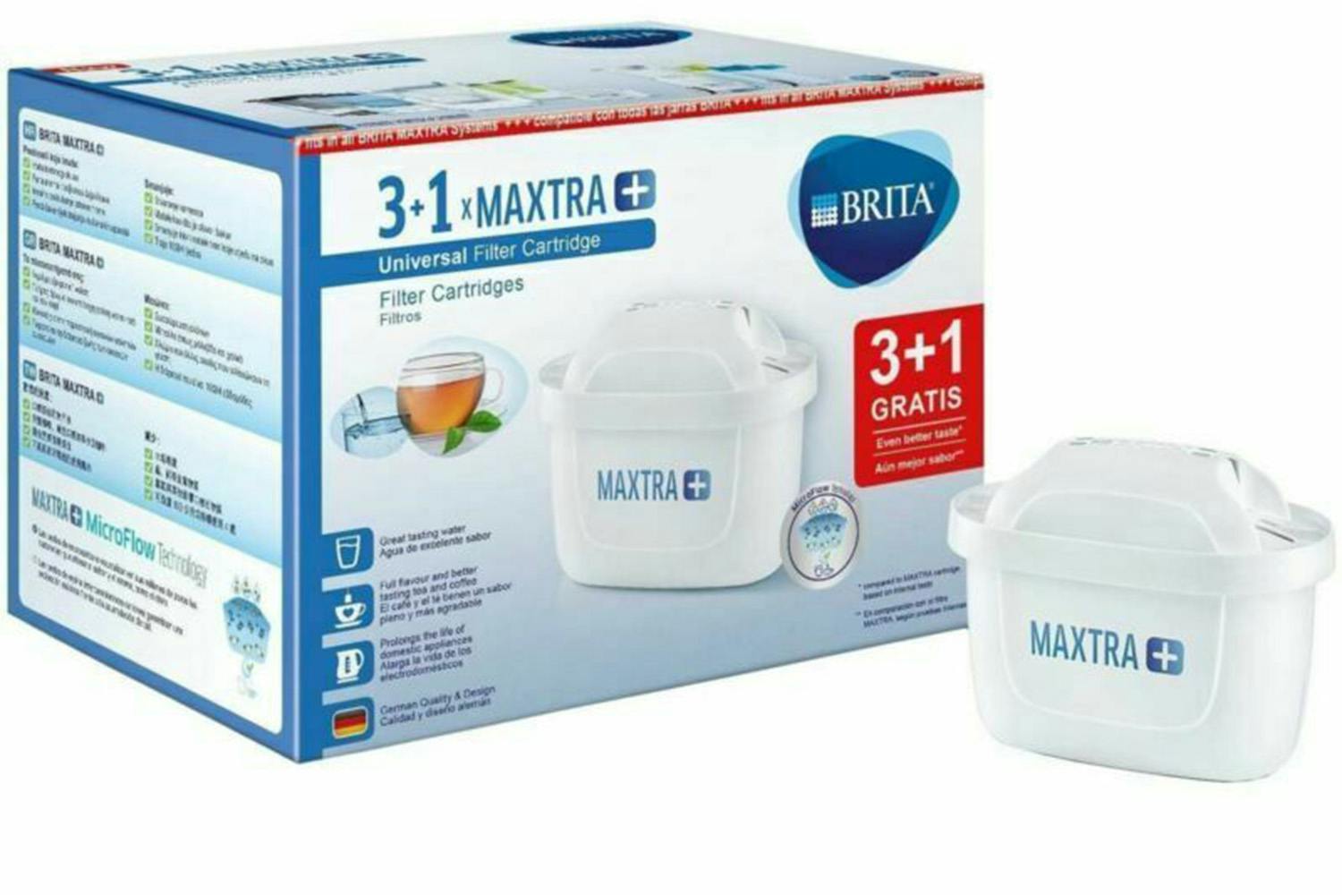 Genuine 3 Pack Brita Maxtra Pro Replacement Jug Water Filter