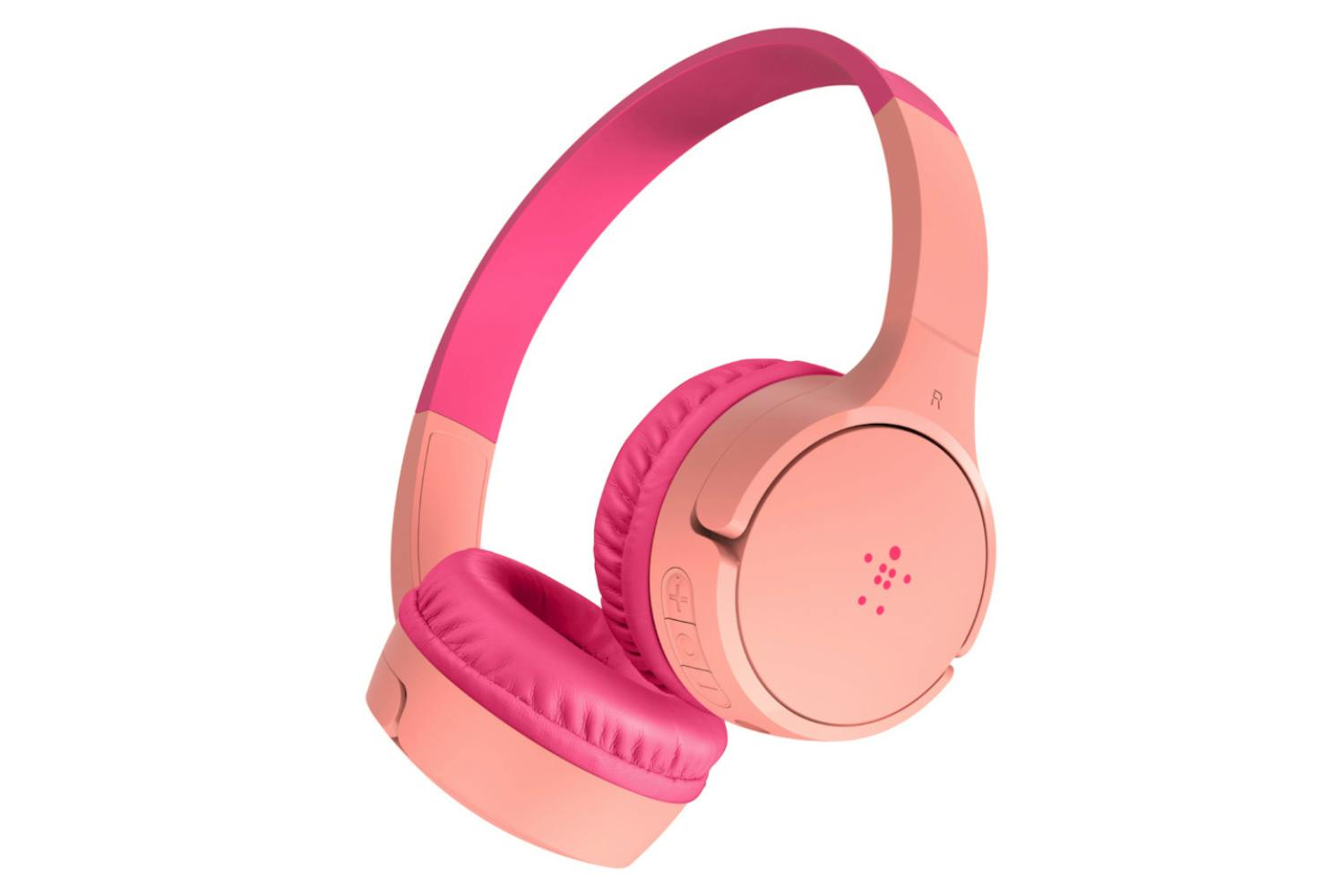 Belkin Soundform Mini On-Ear Wireless Kids Headphones | Pink