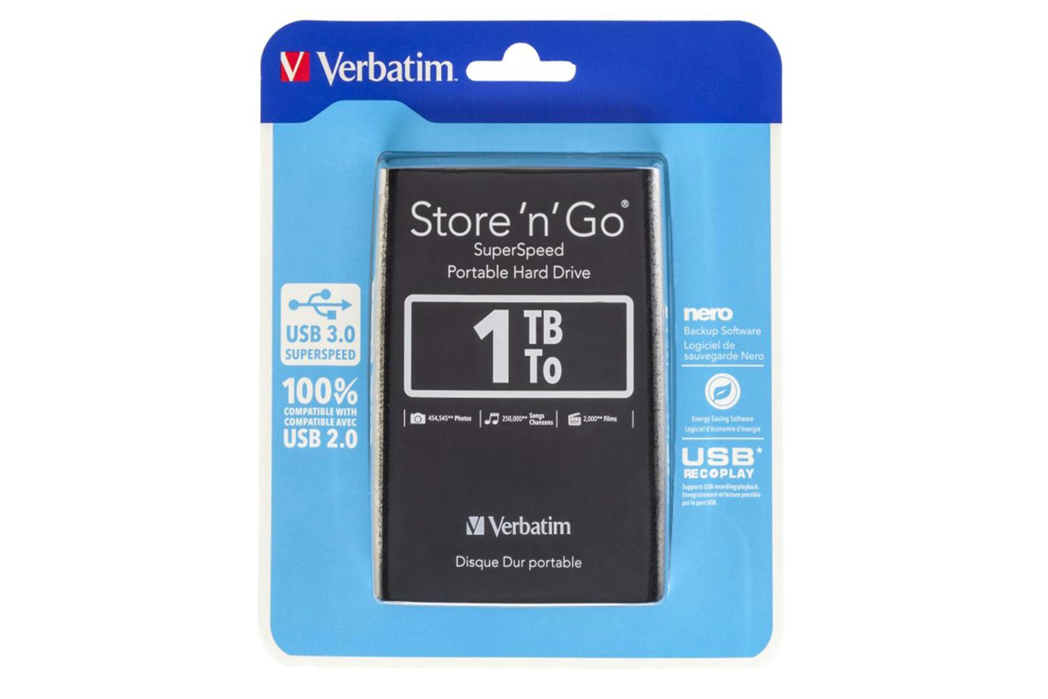Verbatim Store Go Hard | 1TB | Ireland