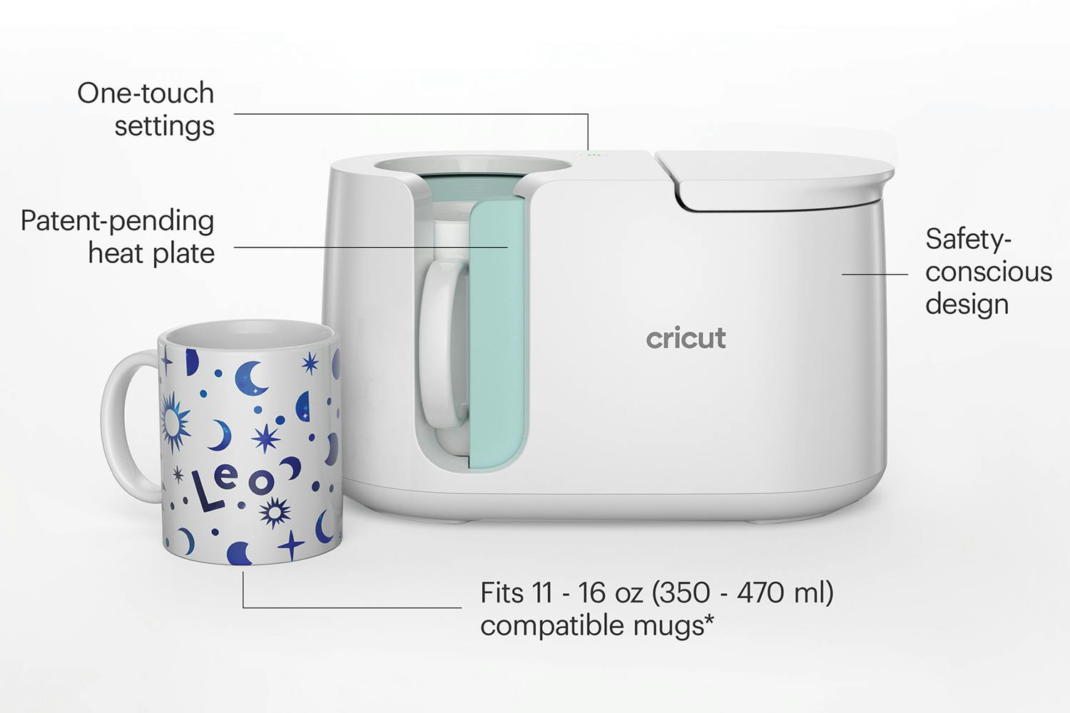 Cricut Mug Press US Heat Press for Sublimation Mug Projects One