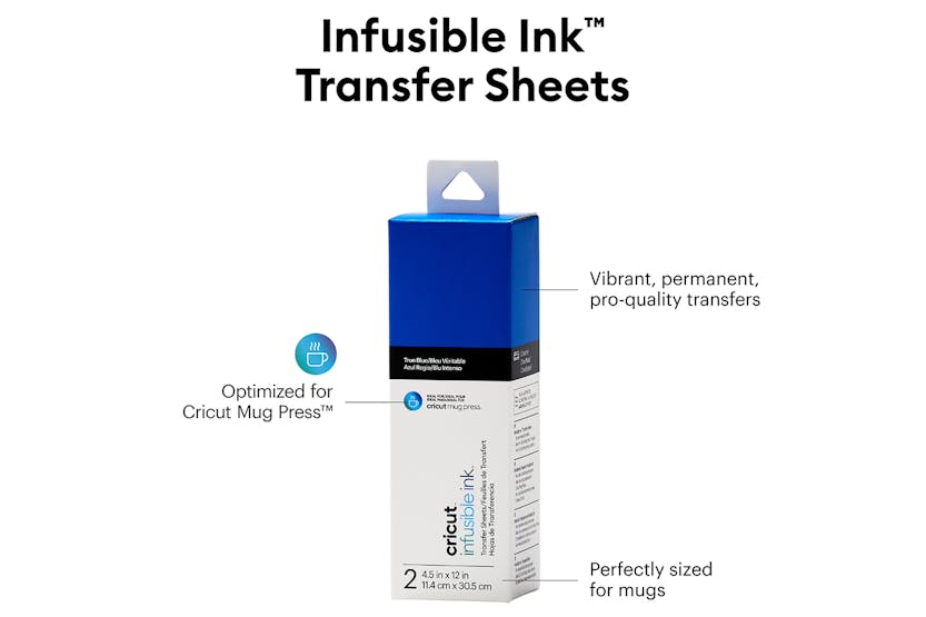 Cricut 4.5" x 12" Infusible Ink Transfer Sheets | True Blue