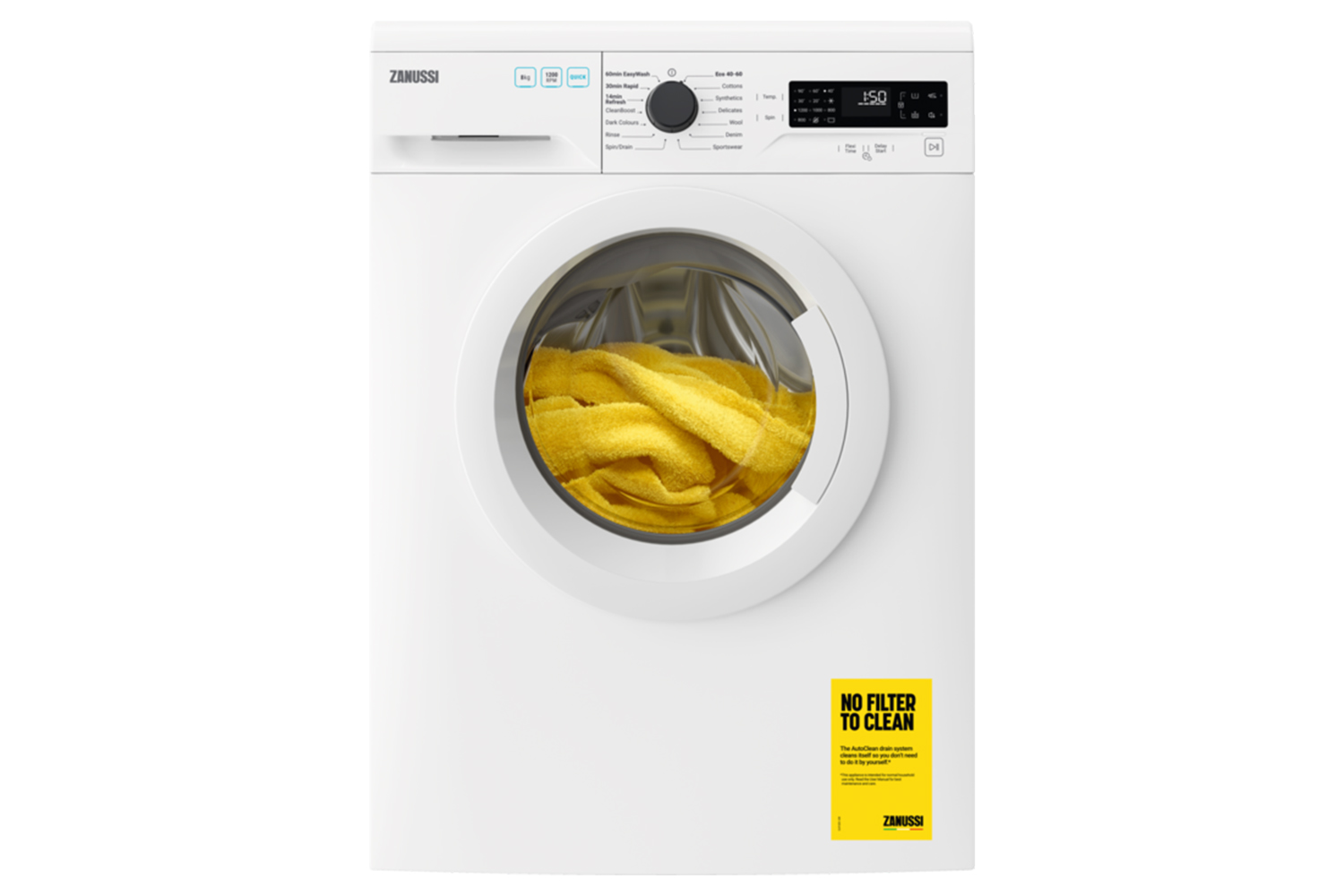 zanussi washer dryer zwd71460cw