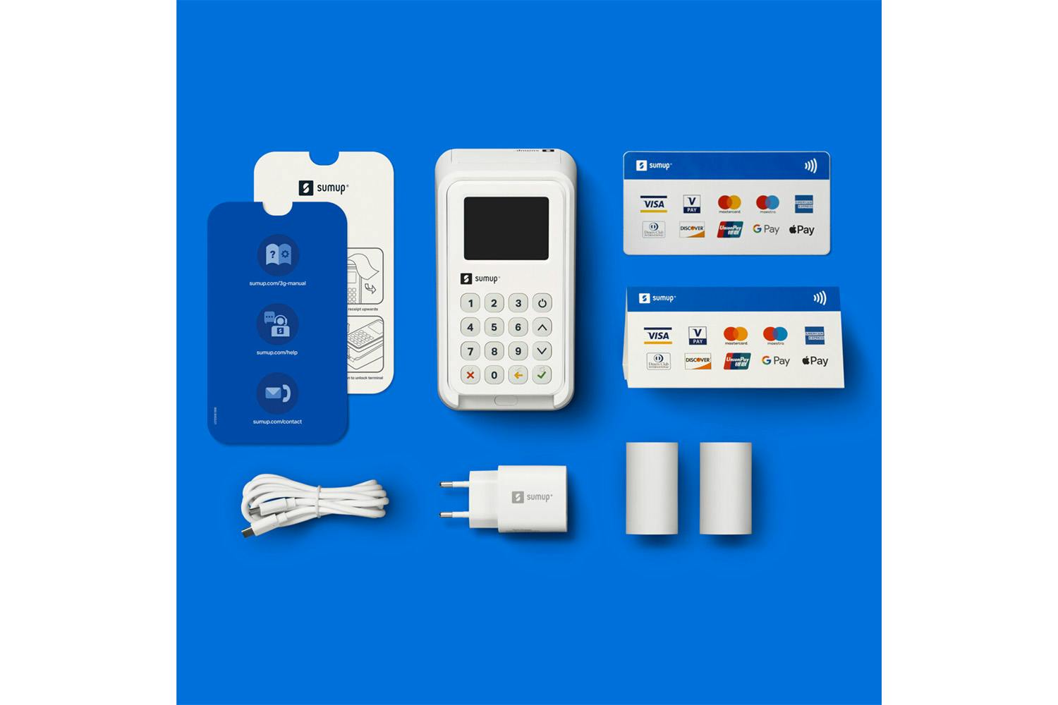 Buy SUMUP3G Unlimited Data/WIFI Card Reader Terminal Payment Kit