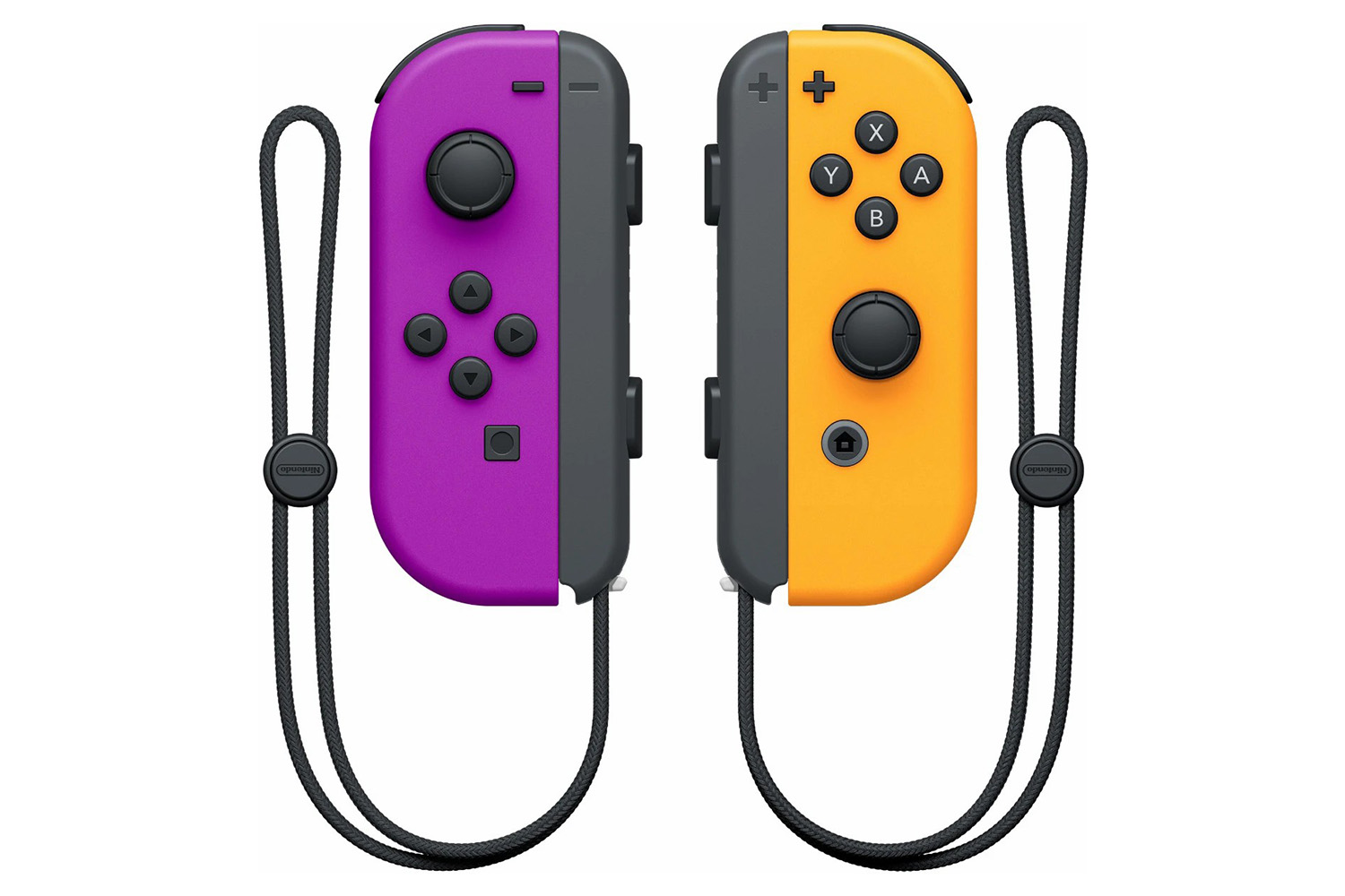 Nintendo Switch Joy Con Controller Pair   Neon Purple/Orange   Ireland