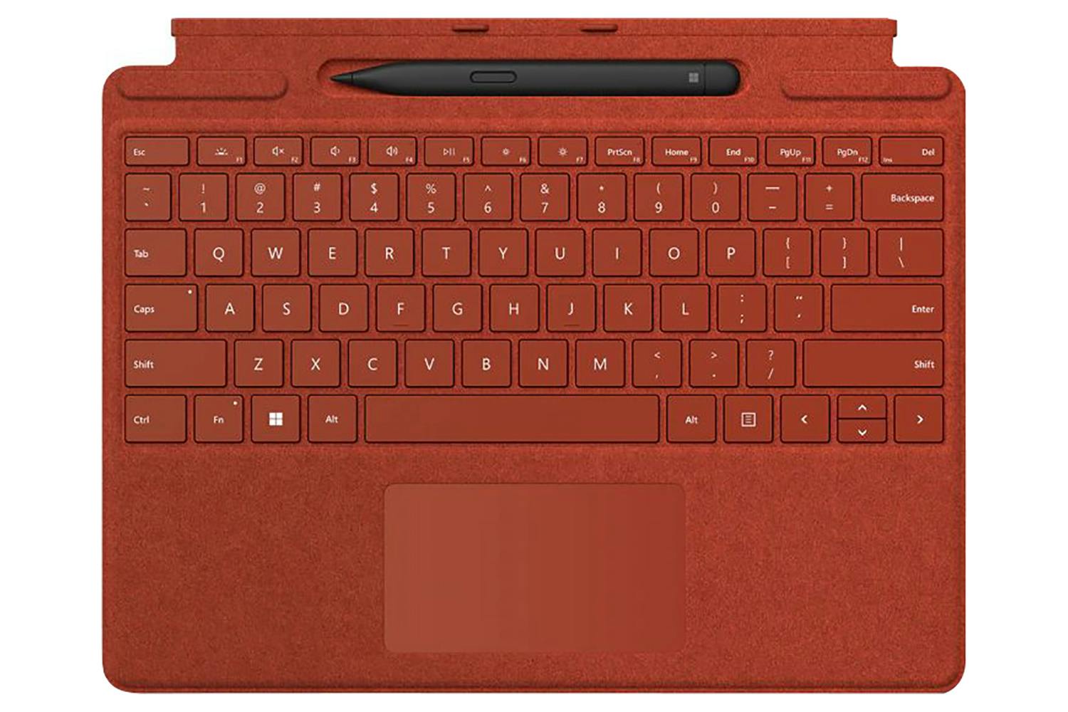 Microsoft Surface Pro Signature Keyboard with Slim Pen 2 | Poppy Red
