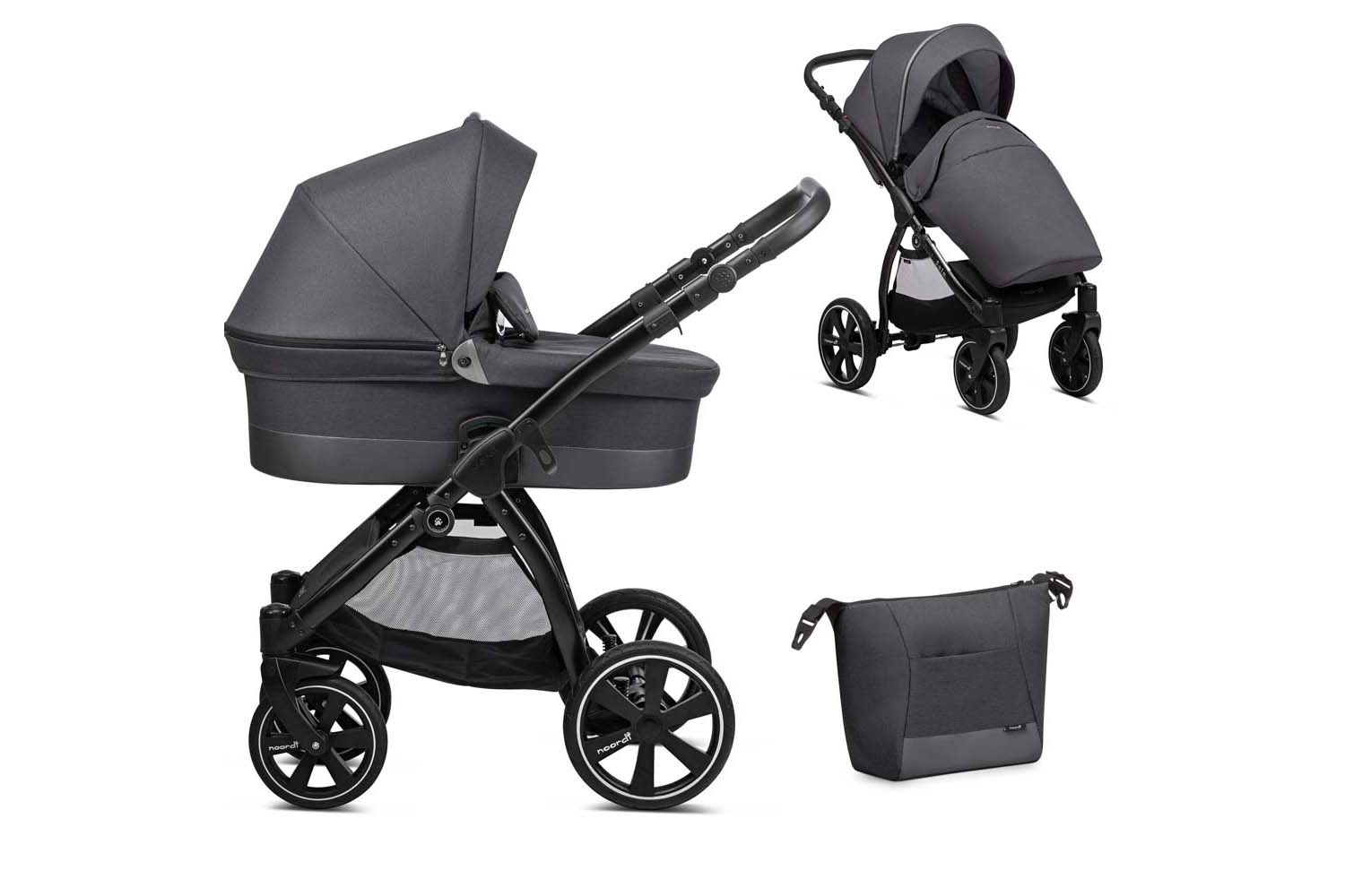 Noordi Sole Go 2-in-1 | Black