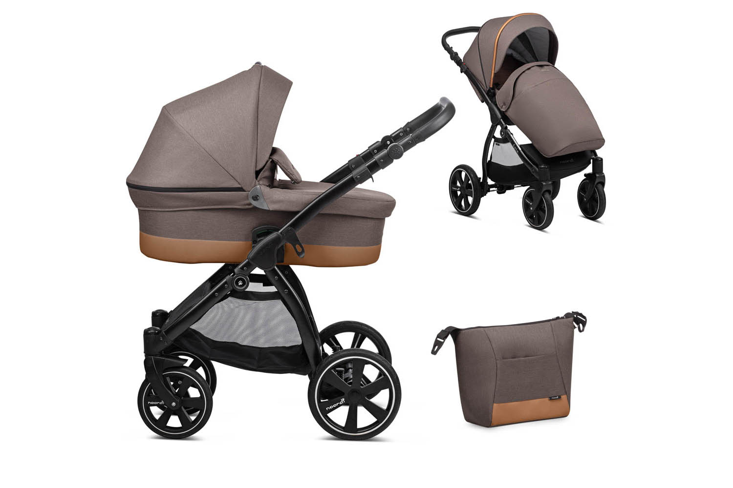 Noordi Sole Go 2-in-1 | Dark Brown