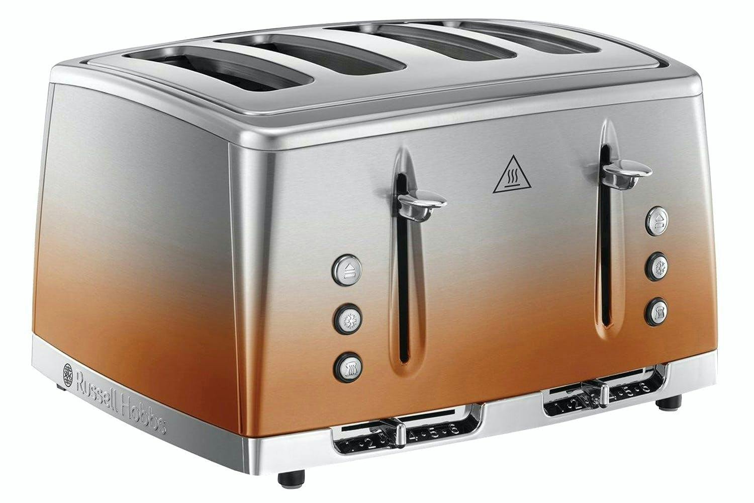 Russell Hobbs Eclipse 4 Slice Toaster | 25143 | Copper Sunset