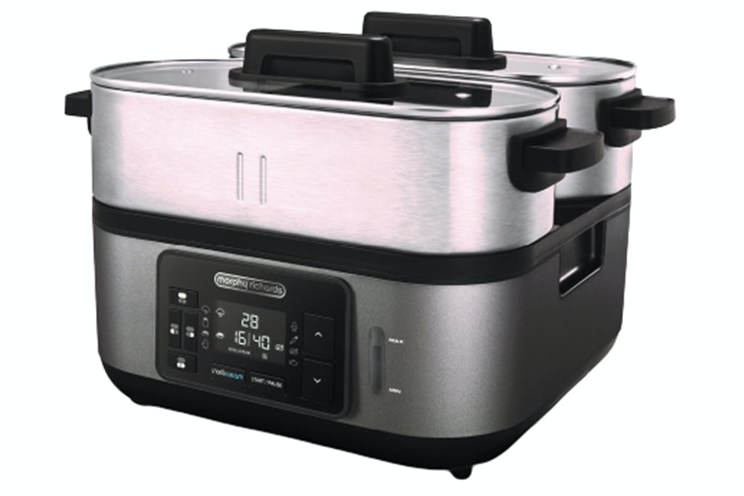 compact intellisteam food steamer