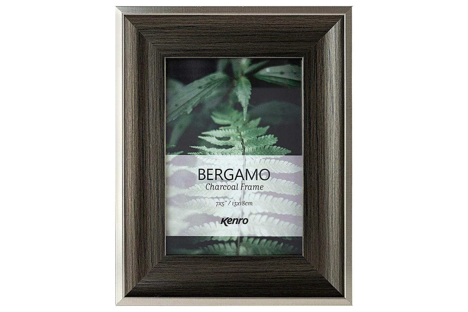 Kenro Bergamo Charcoal Series 8x10"/20x25cm Photo Frame
