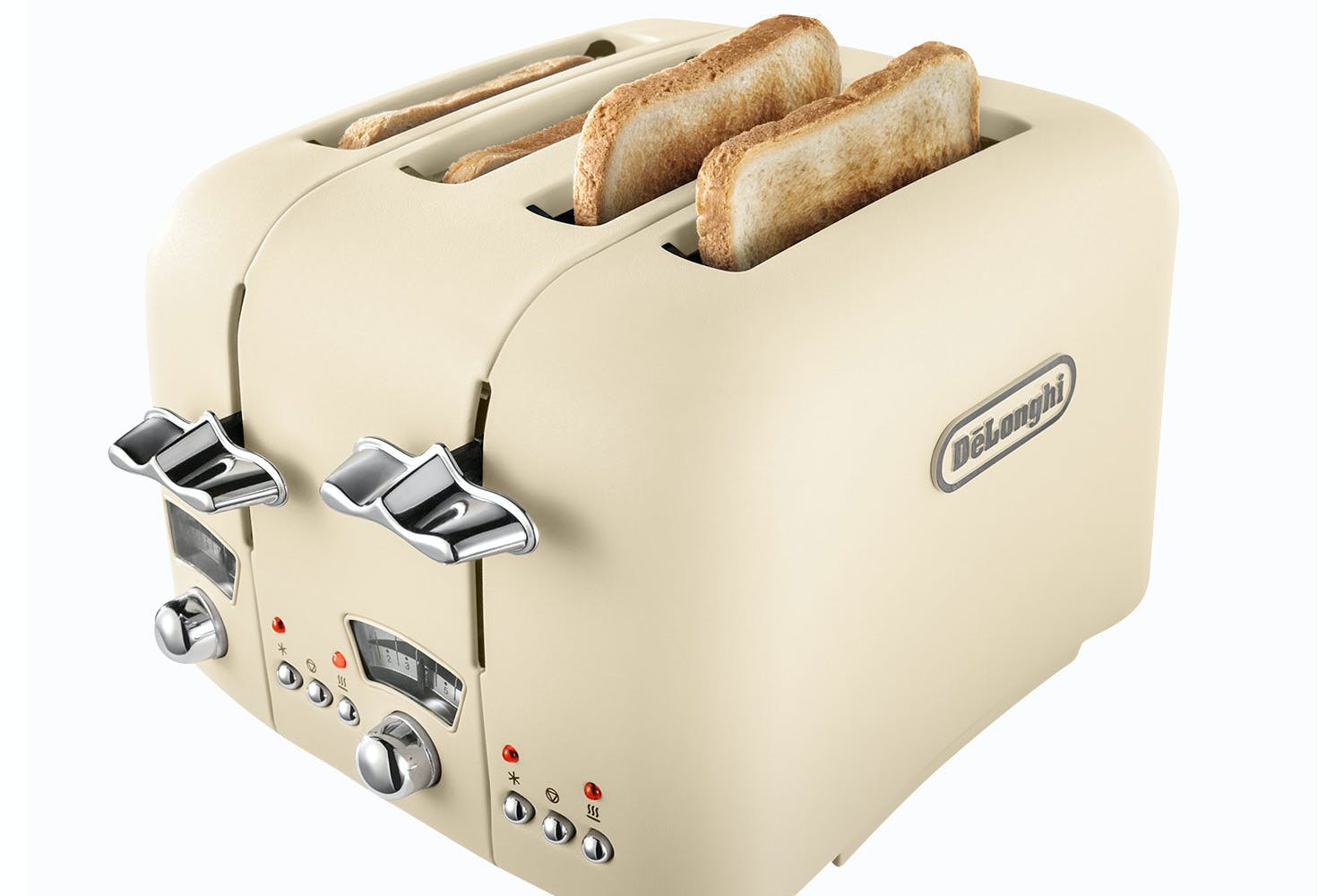 Delonghi Argento Flora 4 Slice Toaster CT04BG Beige Ireland