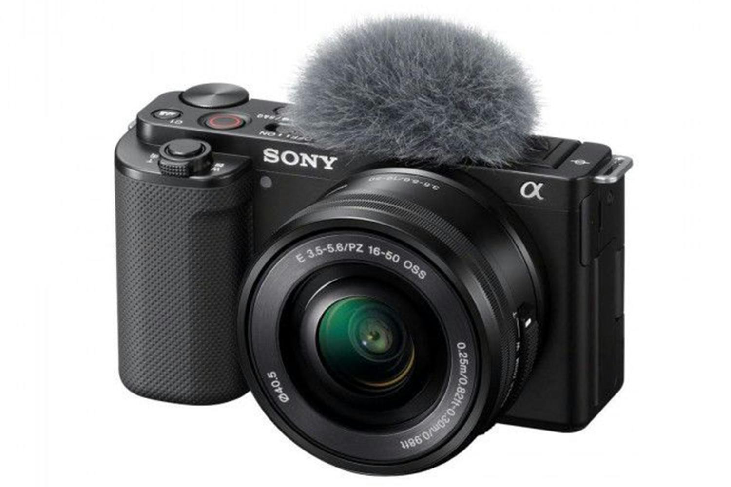 Sony ZV-E10 Interchangeable Vlog Camera, Black
