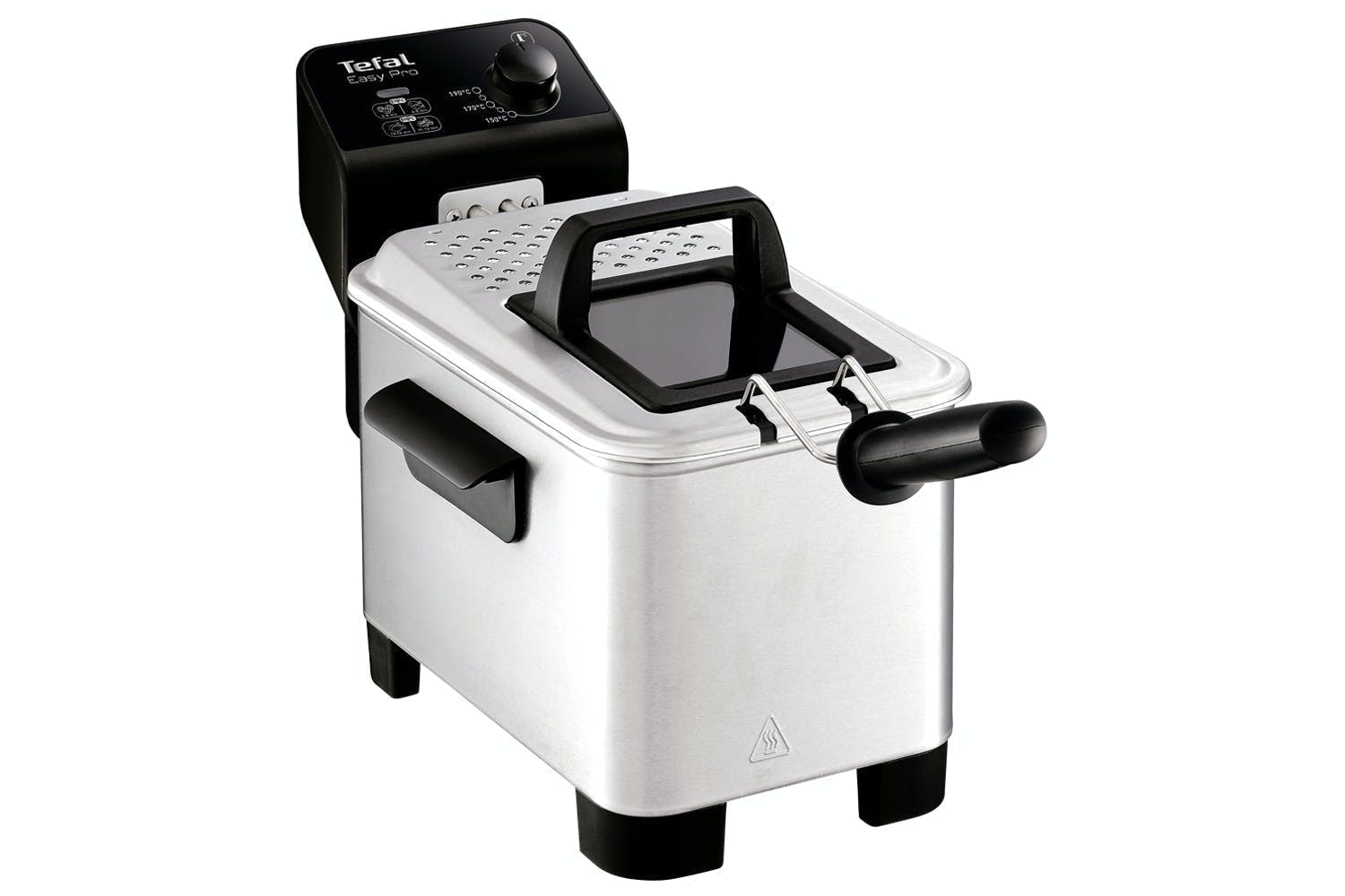 Tefal Easy Pro 1.2kg 4 Portions Deep Fryer | FR333040 | Brushed Stainless Steel